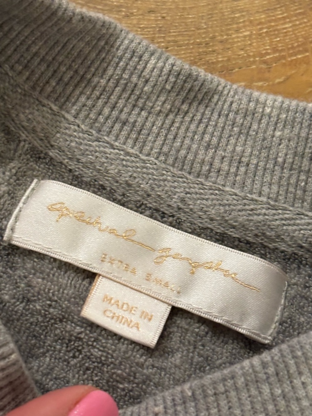 Spiritual Gangster xs gray crewneck - Picture 3 of 4